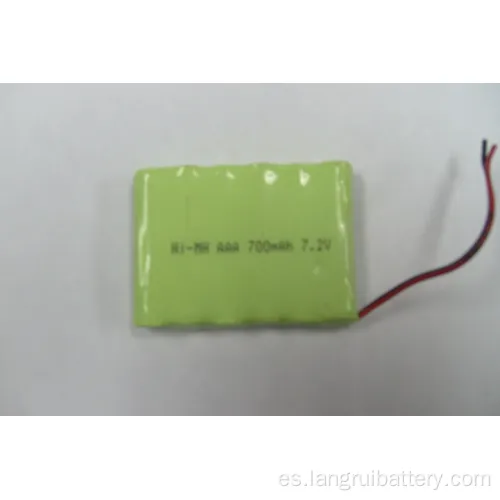 NIMH AAA 7.2V Batería recargable